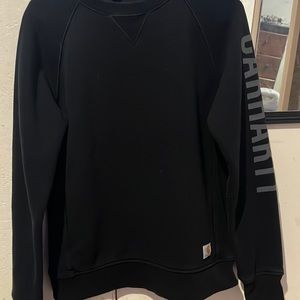black medium carhartt crewneck